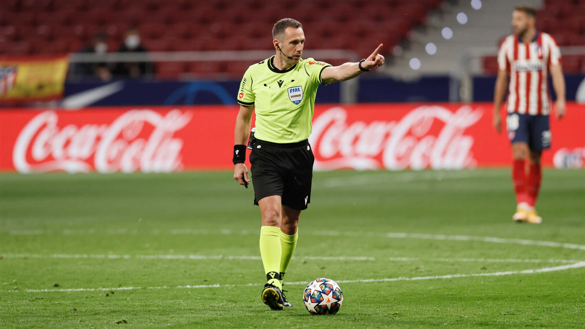 阿斯：裁判确认执法欧冠决赛 巴黎对阵马竞 马竞曾三遭不利